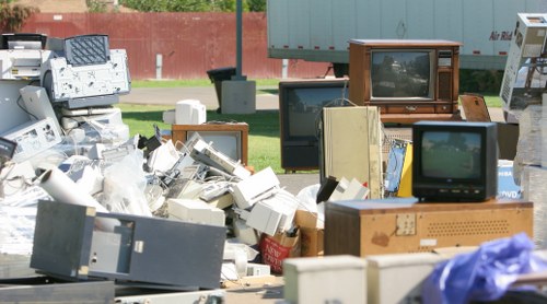 Recycling process at Covent Garden Commercial Waste Removal